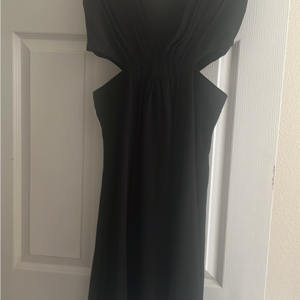 ASOS Black Backless Dress